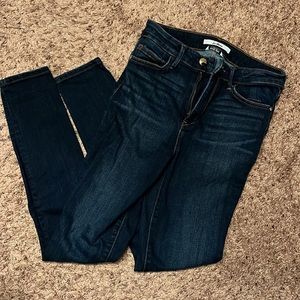 Sam Edelman The Stiletto High Rise Skinny Dark Wash 27